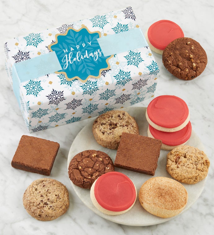 Gluten Free Holiday Cookie & Brownie Gift Box